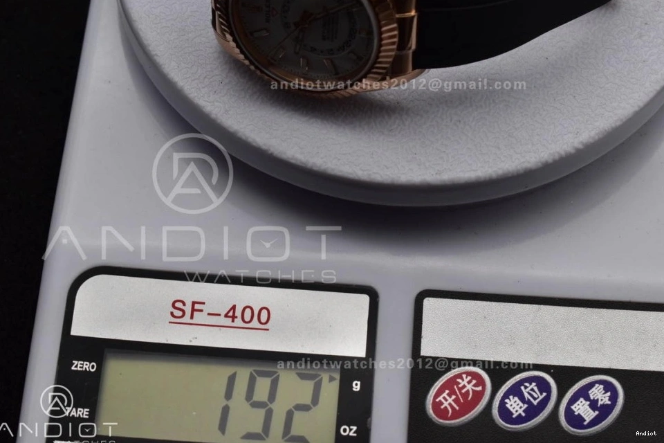 RG Oyster-flex (Gain Sky-Dweller Strap ZF Edition Best Dial 336235 on Brown Weight) 1:1 A23J 0129